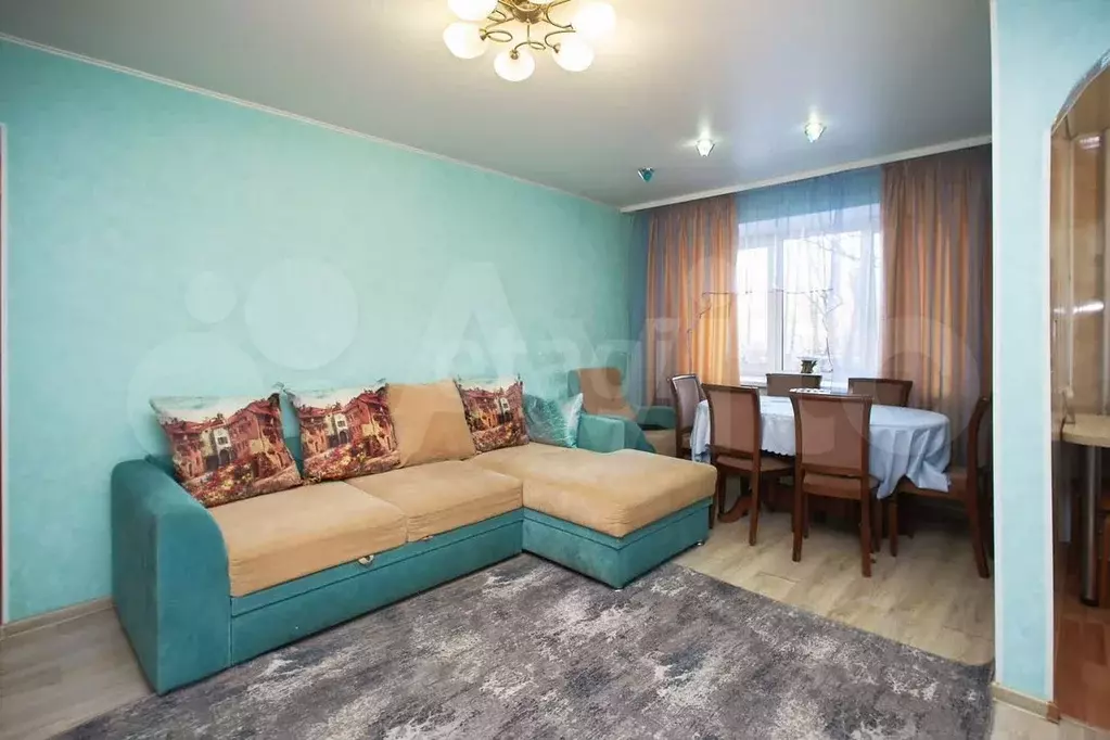 3-к. квартира, 54 м, 2/5 эт. - Фото 1
