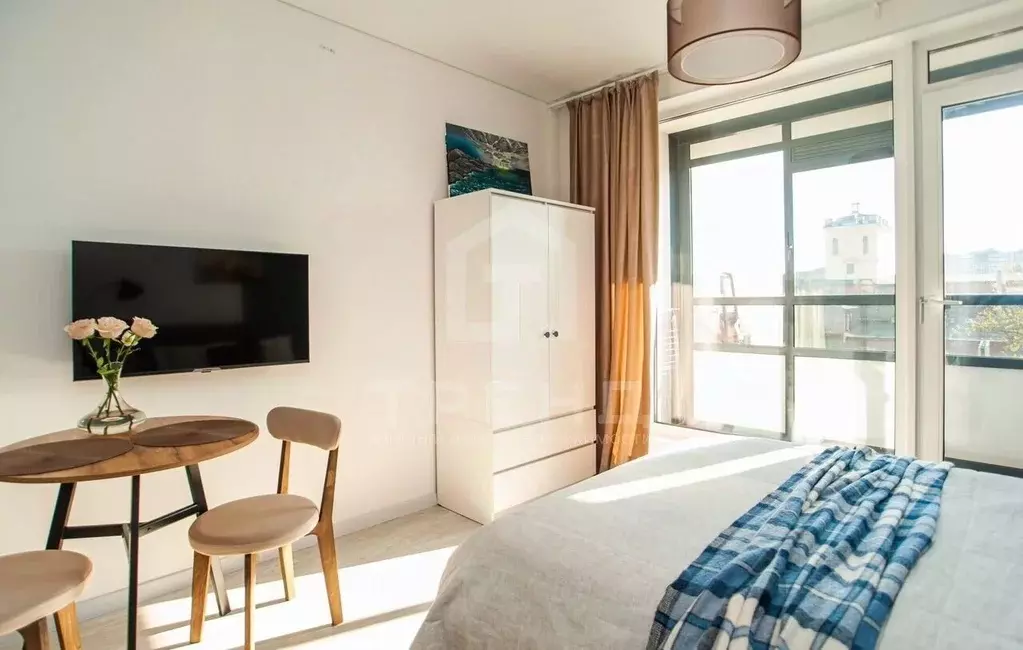 Студия Санкт-Петербург Уральская ул., 25 (27.0 м) - Фото 1