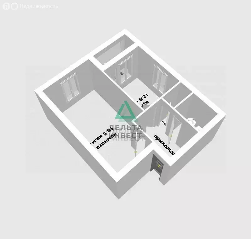 1-комнатная квартира: Уфа, улица Рихарда Зорге, 15/3 (43 м) - Фото 0