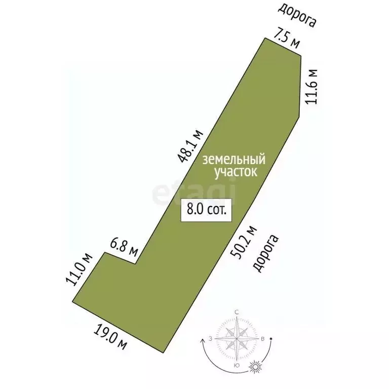 Участок в Тюменская область, Тюмень Энергостроитель СНТ, ул. Лесная, ... - Фото 2