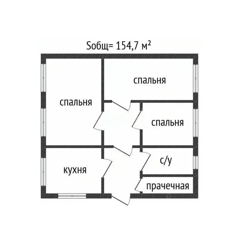 Дом в Брянская область, Новозыбковский городской округ, с. Внуковичи ... - Фото 1