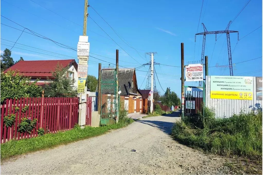 Участок в Свердловская область, Екатеринбург Жилищник-1 СНТ,  (9.0 ... - Фото 1