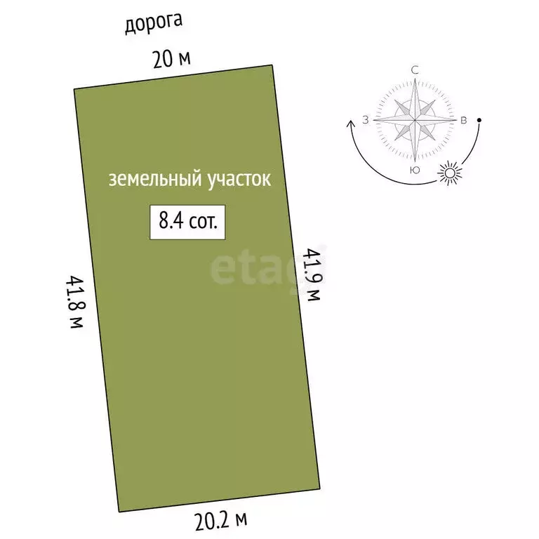 Участок в Тюменский муниципальный округ, Переваловское муниципальное ... - Фото 1