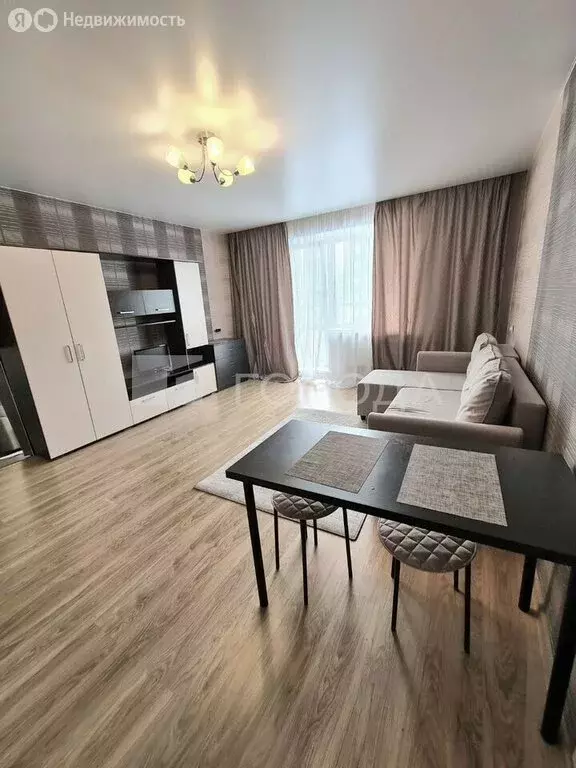 Квартира-студия: Новосибирск, улица Виталия Потылицына, 3 (33.6 м) - Фото 1