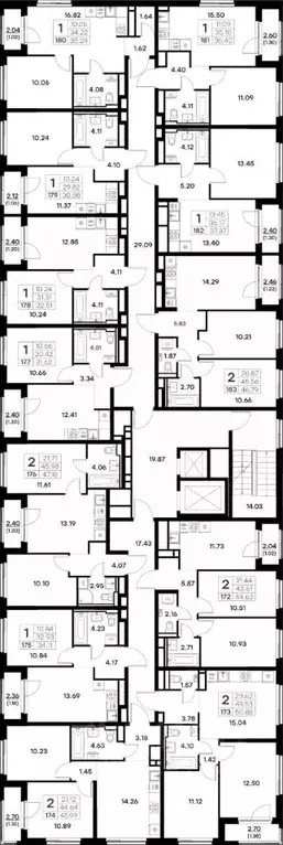 2-к кв. Владимирская область, Владимир Глоракс Октябрьский жилой ... - Фото 2