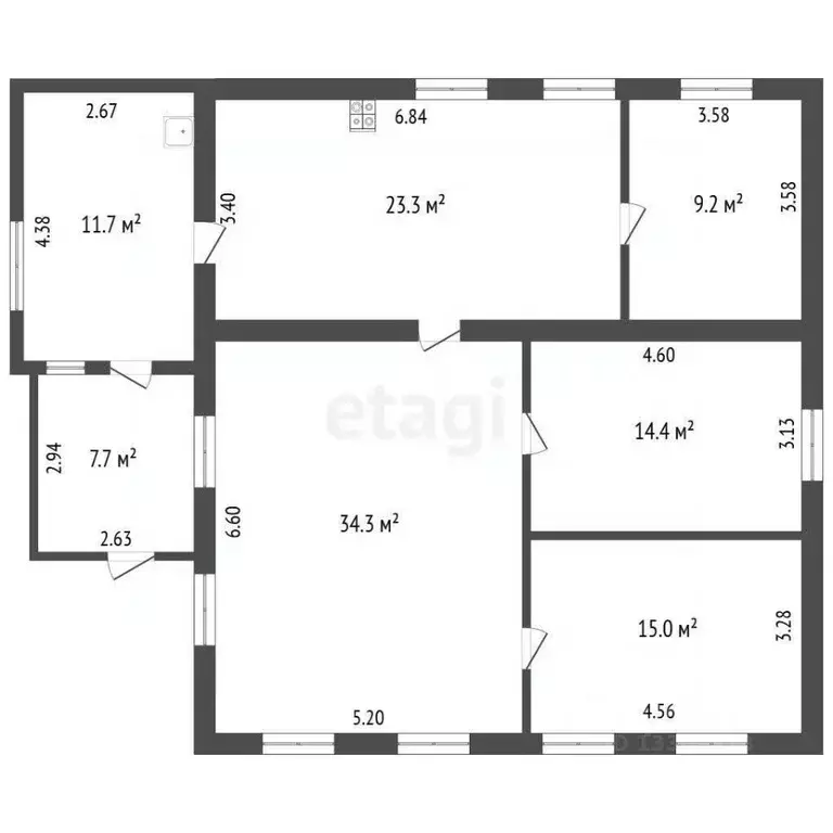 Дом в Омская область, Омск Порт-Артур мкр, ул. Витебская, 14 (136 м) - Фото 2