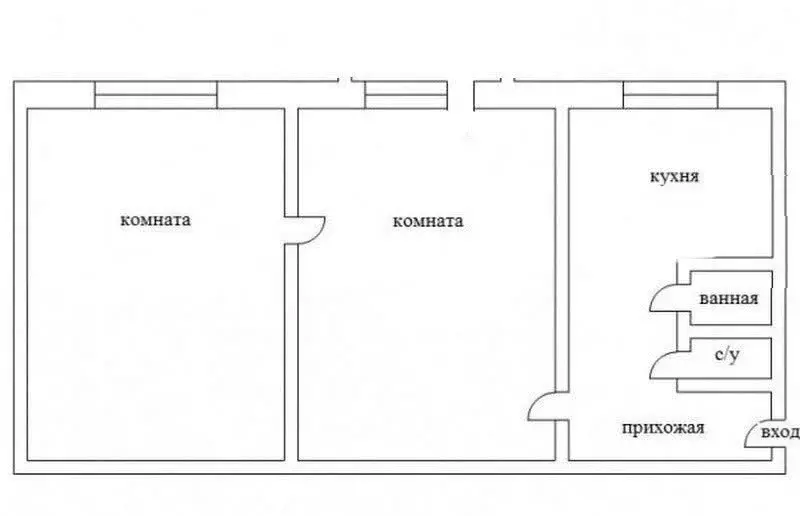Дом в посёлок Косая Гора, улица Прогресс (45 м) - Фото 1