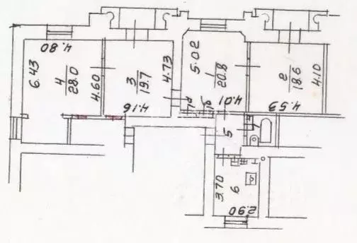 4-к кв. Москва ул. Новый Арбат, 30/9 (107.0 м) - Фото 1