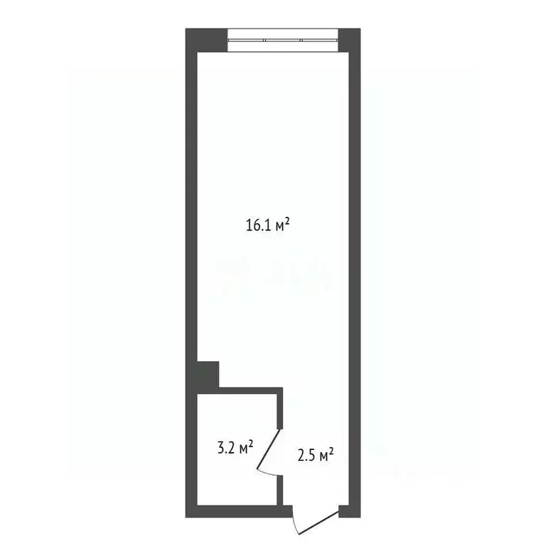 Студия Красноярский край, Красноярск ул. Энергетиков, 73а (21.3 м) - Фото 1