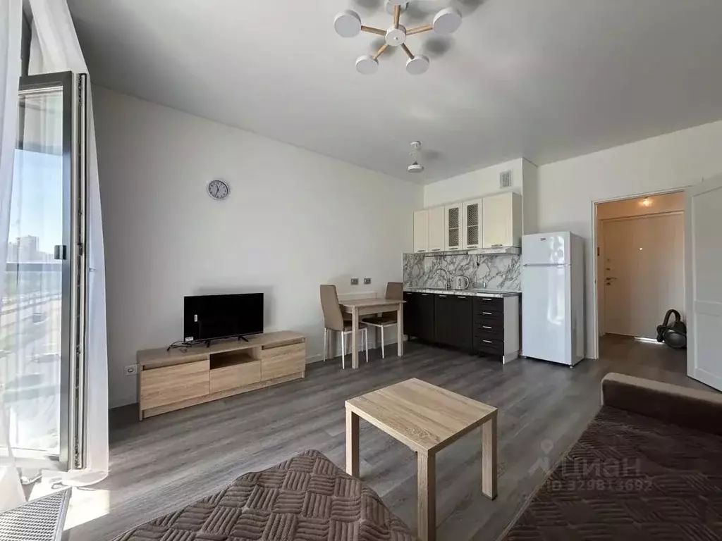 Студия Санкт-Петербург Парашютная ул., 77к1 (24.8 м) - Фото 1