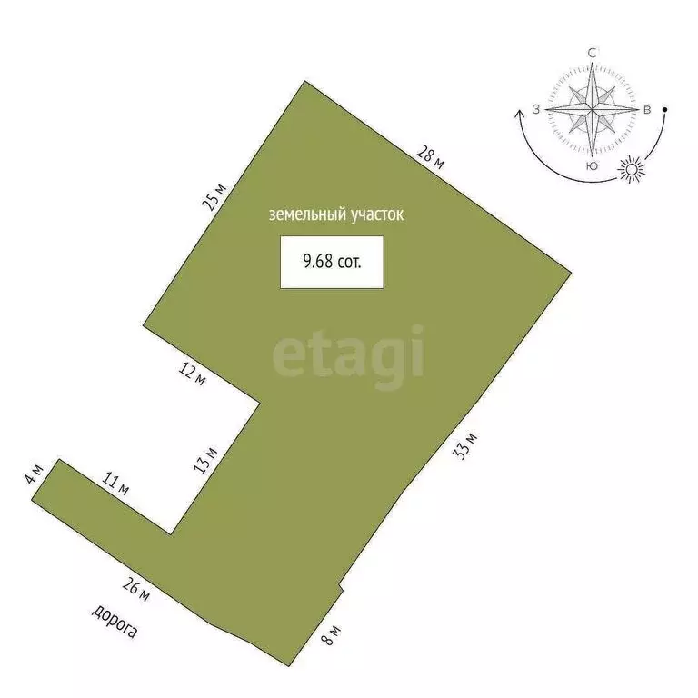 Дом в село Карабаш, Лесная улица (76.6 м) - Фото 1