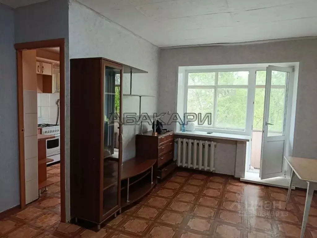 1-к кв. Красноярский край, Красноярск Аэровокзальная ул., 4Б (30.0 м) - Фото 2