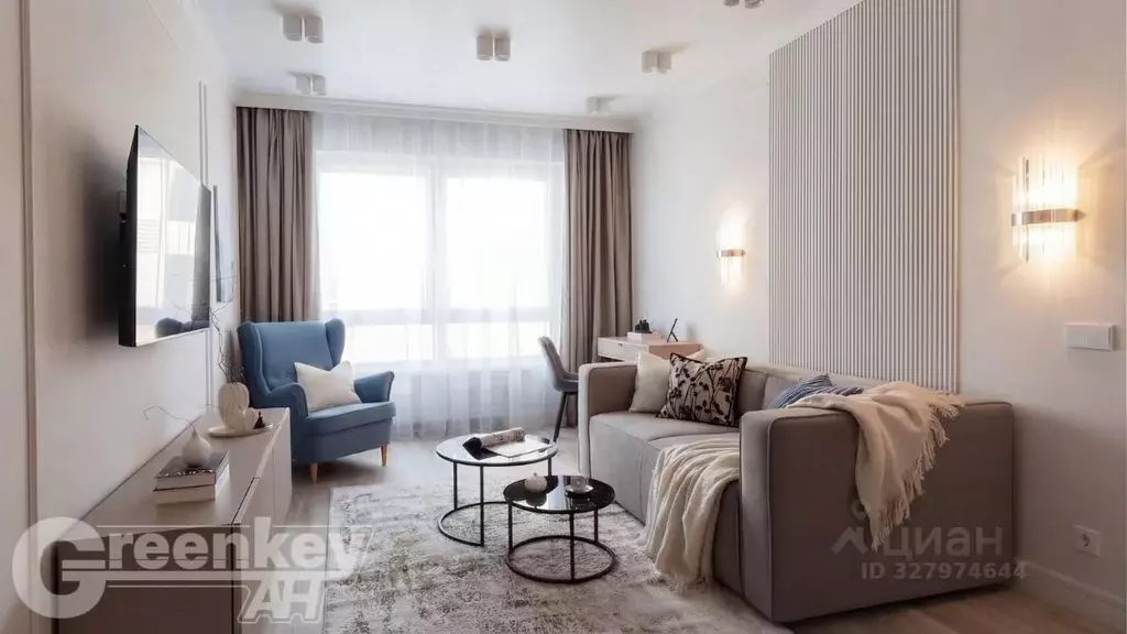 2-к кв. Москва Кронштадтский бул., 9к6 (45.39 м) - Фото 1