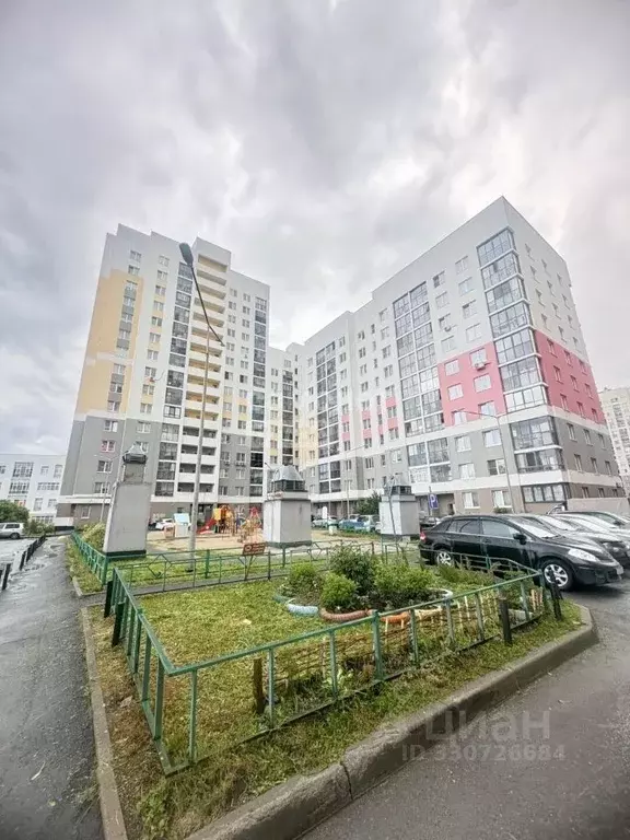1-к кв. Свердловская область, Екатеринбург ул. Краснолесья, 155 (39.4 ... - Фото 1