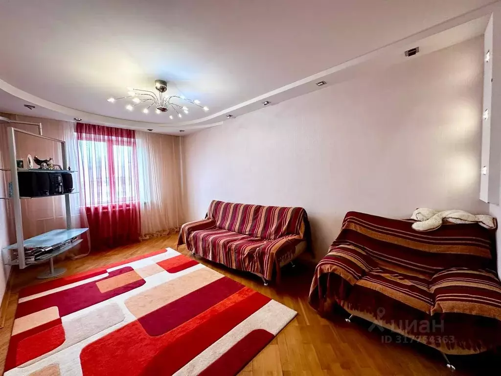 3-к кв. Белгородская область, Белгород ул. Конева, 27 (74.7 м) - Фото 2