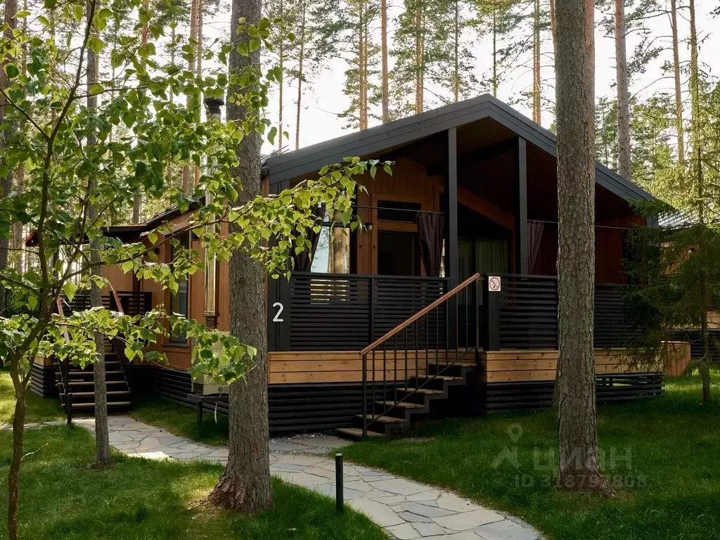 Дом в Ленинградская область, Выборгский район, Полянское с/пос, пос. ... - Фото 1