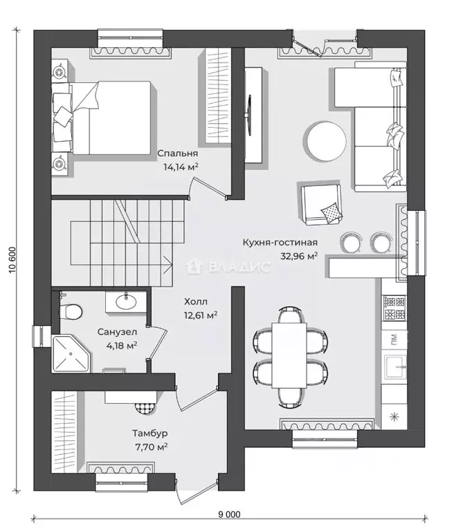 Дом в Калужская область, Калуга ул. Кемеровская (135 м) - Фото 2