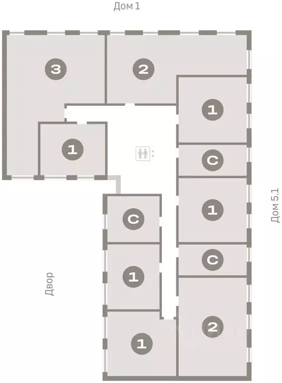 3-к кв. Тюменская область, Тюмень Мысовская ул., 26к2 (95.68 м) - Фото 1