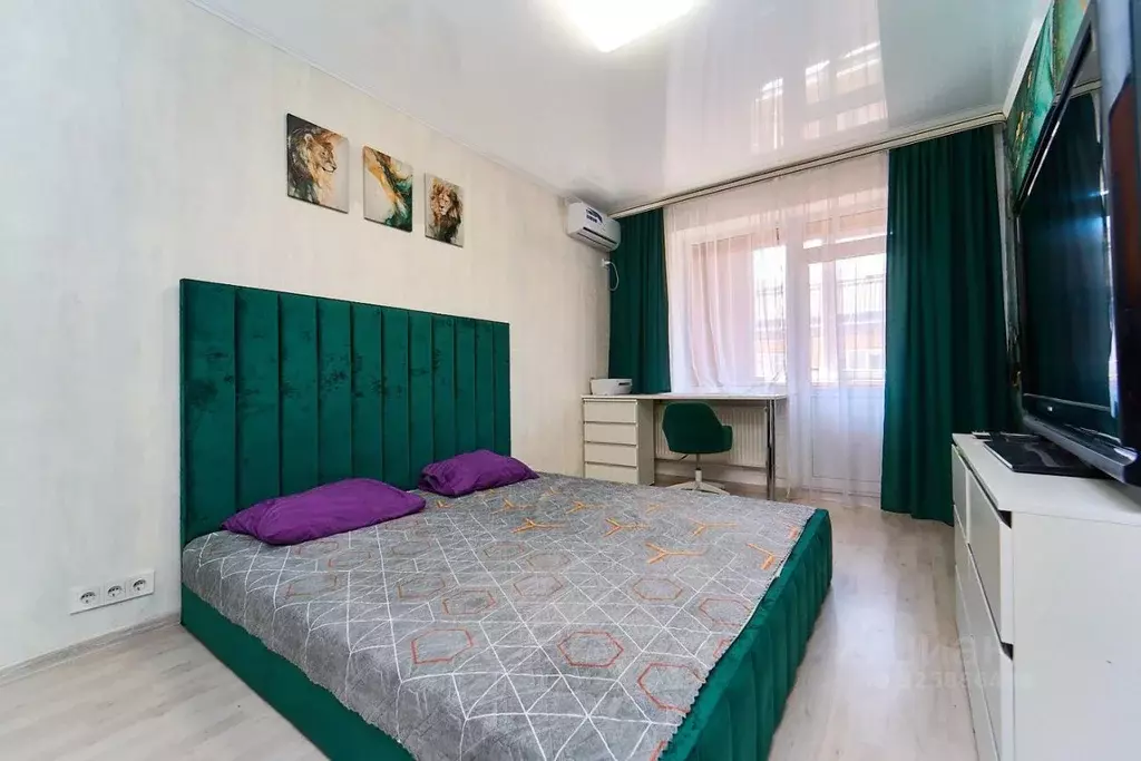 1-к кв. Краснодарский край, Краснодар Музыкальный мкр, ул. Имени С.В. ... - Фото 1