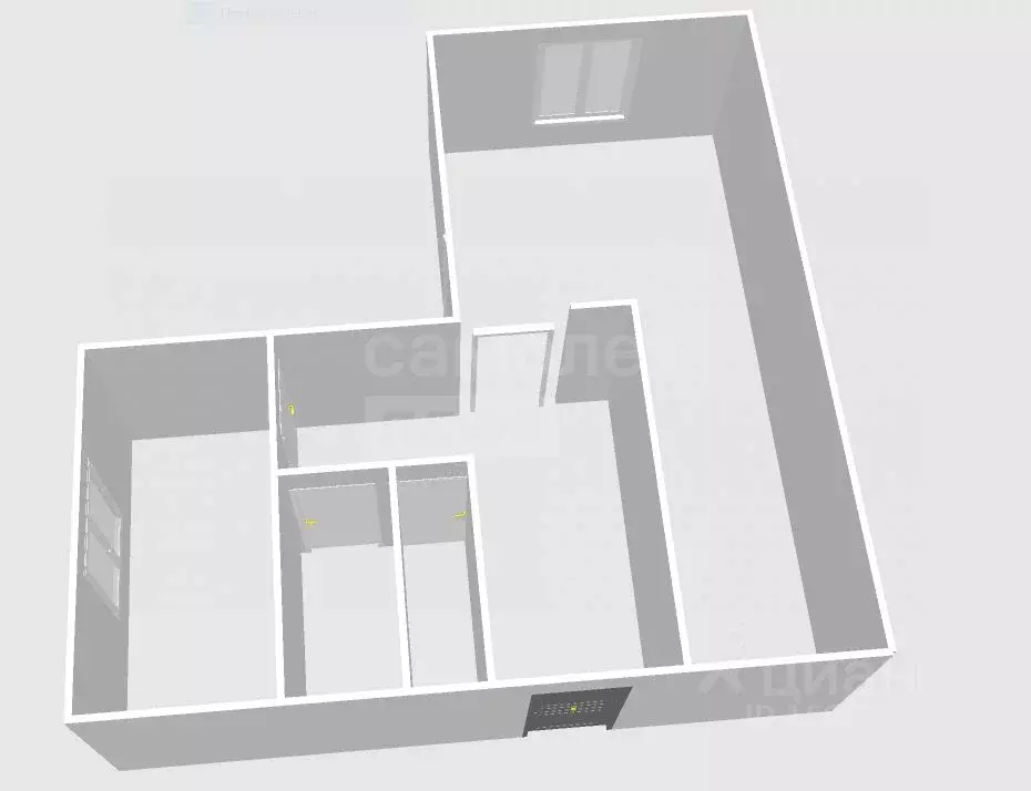 1-к кв. Оренбургская область, Соль-Илецк Вокзальная ул., 79А (37.7 м) - Фото 2