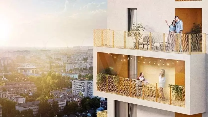 2-к. квартира, 69,1 м, 9/9 эт. - Фото 1