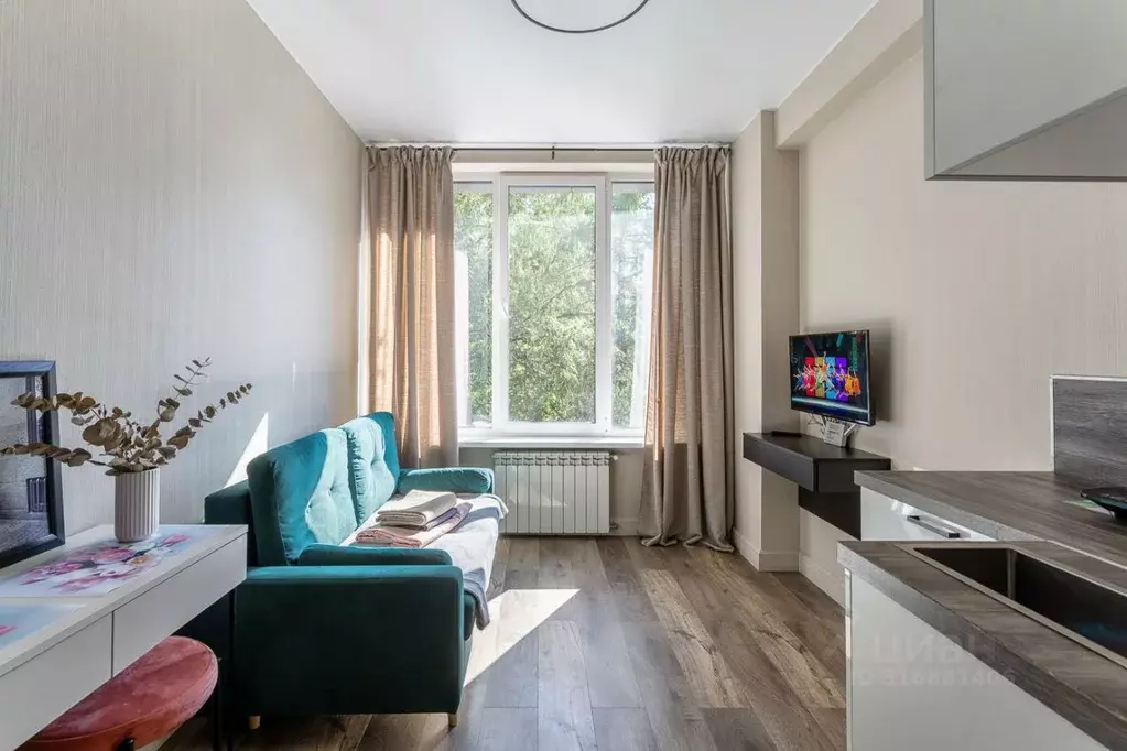 1-к кв. Москва Шереметьевская ул., 85С2 (24.0 м) - Фото 1