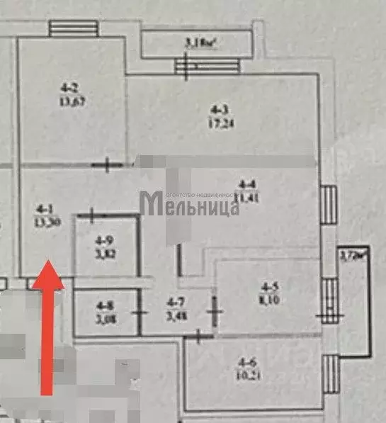 3-к кв. Волгоградская область, Краснослободск Среднеахтубинский район, ... - Фото 2