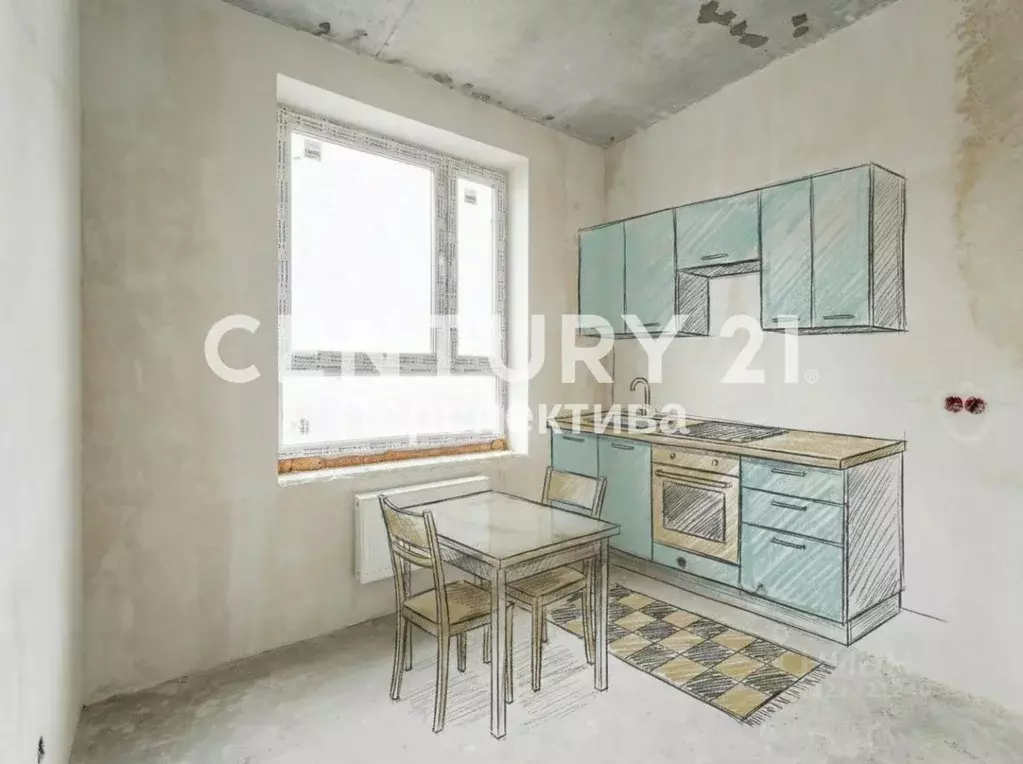 1-к кв. Московская область, Балашиха ш. Косинское, 12 (35.7 м) - Фото 1