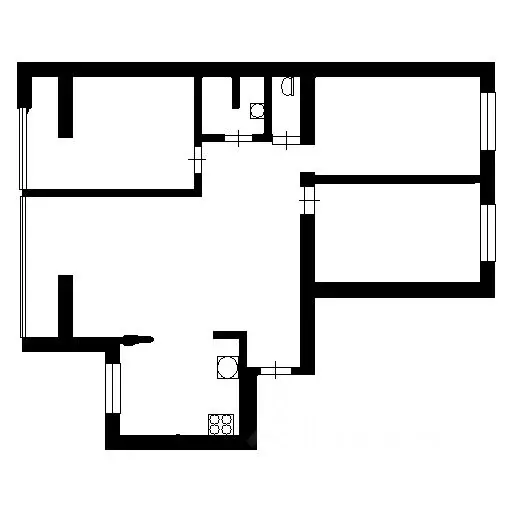 3-к кв. Алтайский край, Барнаул Красноармейский просп., 111 (80.4 м) - Фото 2