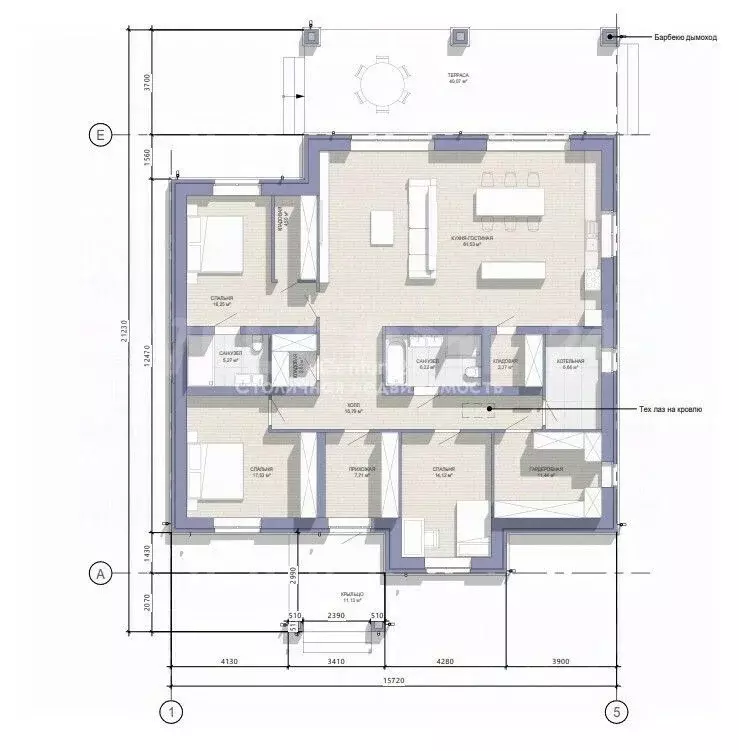 Дом в Московская область, Раменское ул. Сентябрьская (218 м) - Фото 1