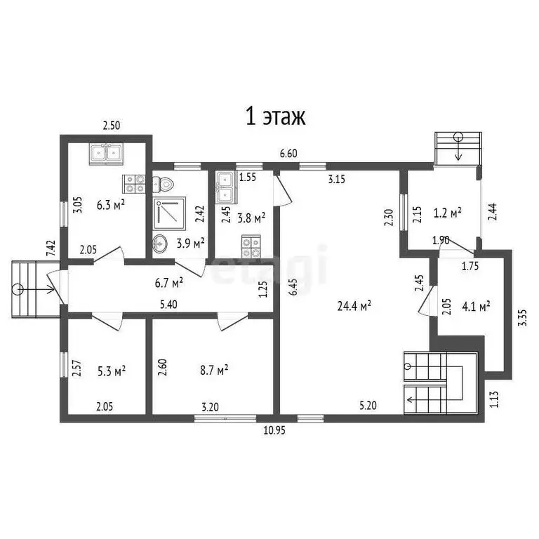 Дом в Мытищи, улица Лесные Дачи, 1 (132 м) - Фото 0