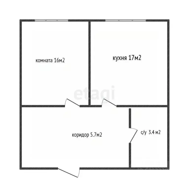 1-к кв. Краснодарский край, Горячий Ключ ул. Ленина, 220к2 (42.1 м) - Фото 1