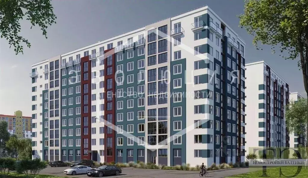 2-к кв. Калининградская область, Калининград Петровский мкр,  (57.06 ... - Фото 2