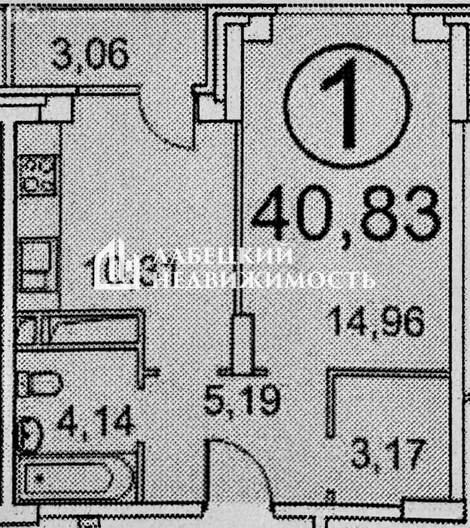 1-комнатная квартира: Звенигород, микрорайон Супонево, к12 (37.9 м) - Фото 2