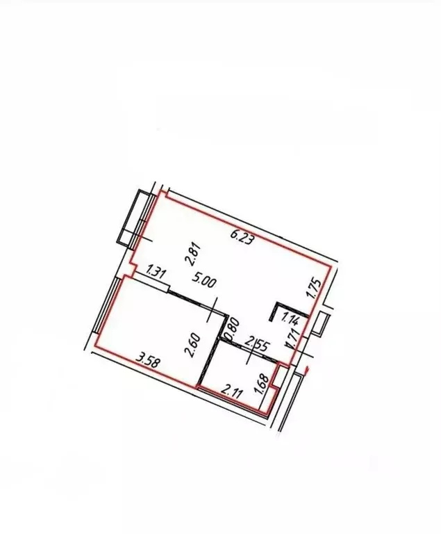 1-к кв. Москва Очаковское ш., 5к1 (32.0 м) - Фото 0