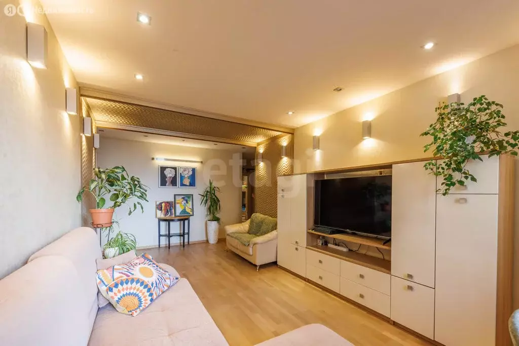 3-комнатная квартира: Санкт-Петербург, проспект Просвещения, 99 (87.9 ... - Фото 1