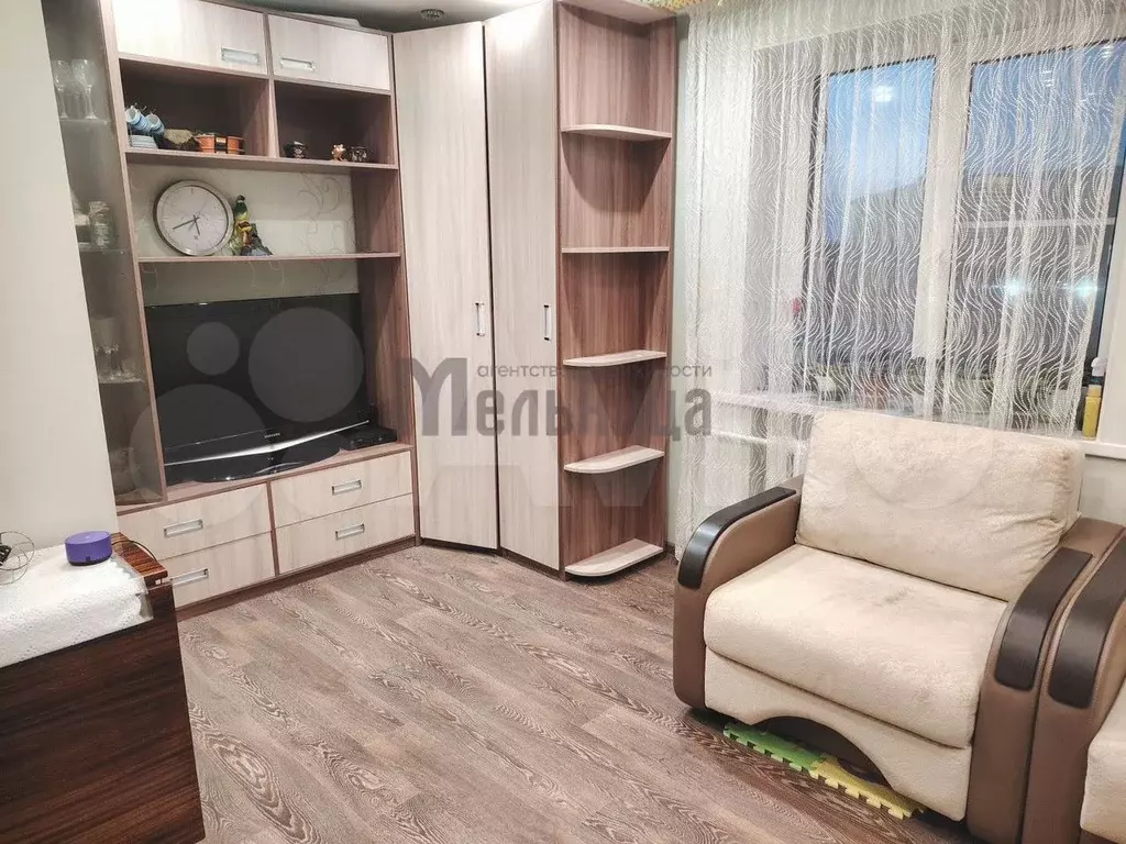1-к. квартира, 30,5 м, 4/5 эт. - Фото 1