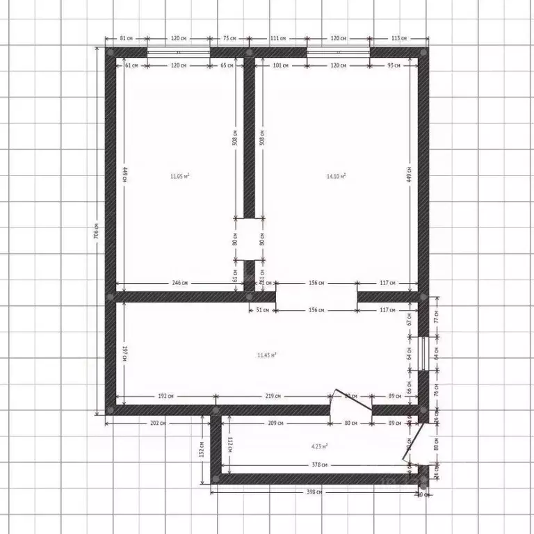 Дом в Курганская область, Целинный муниципальный округ, с. Рачеевка ... - Фото 2