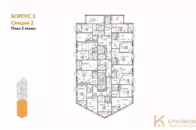 1-к кв. Воронежская область, Воронеж наб. Чуева, 7 (45.5 м) - Фото 1