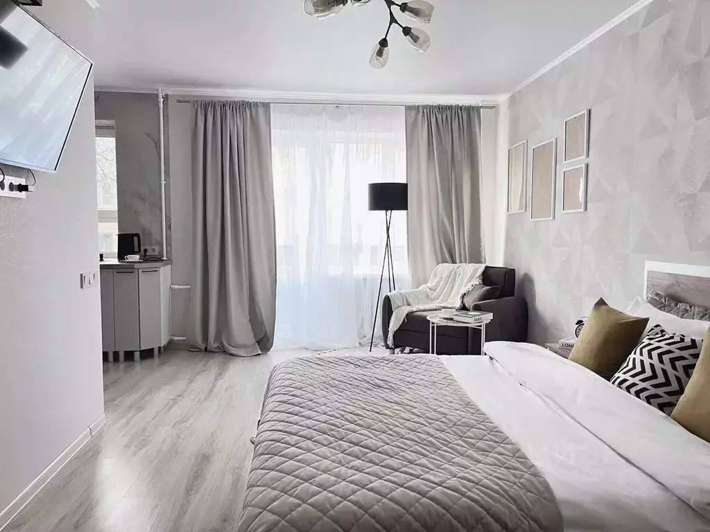 Студия Смоленская область, Вязьма Юбилейная ул., 7 (33.0 м) - Фото 1