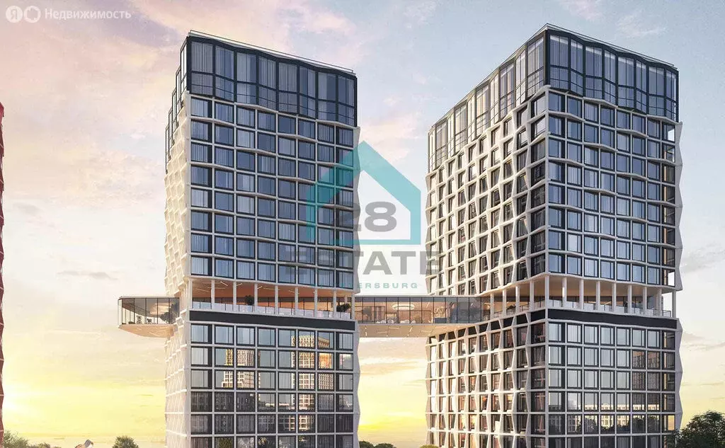 1-комнатная квартира: Санкт-Петербург, бульвар Головнина, 3к1 (43.33 ... - Фото 1