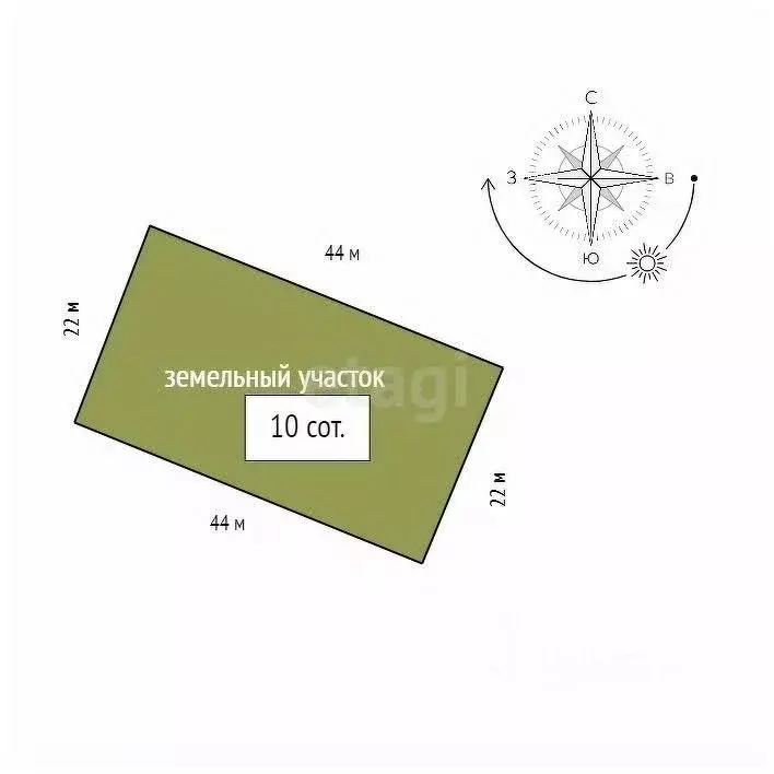 Участок в Красноярский край, Емельяновский муниципальный округ, Ясная ... - Фото 2