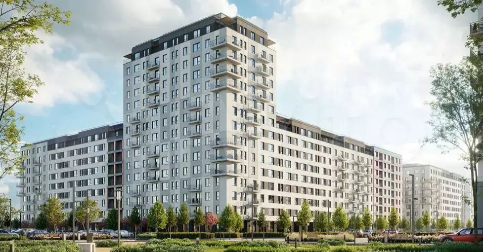 3-к. квартира, 82,6 м, 2/9 эт. - Фото 0