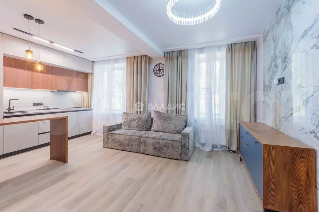 Апартаменты-студия, 26,7 м, 1/4 эт. - Фото 1