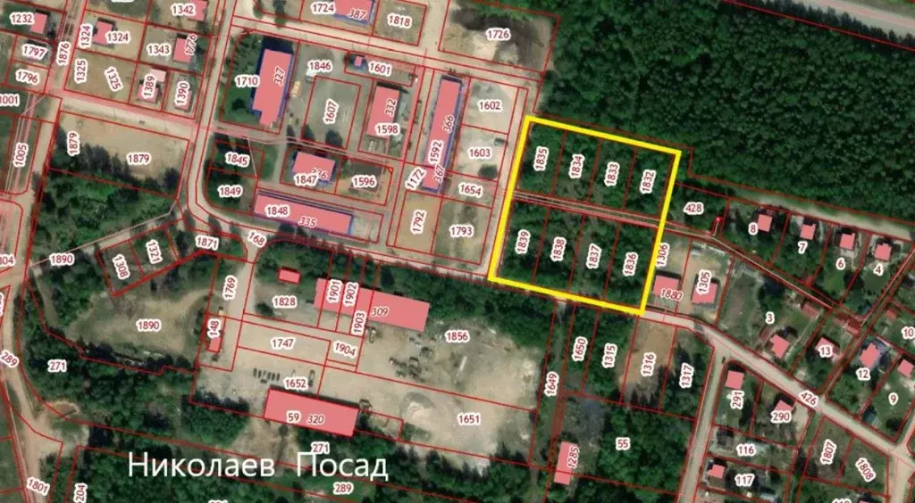 Участок в Пермский край, Березники муниципальный округ, пос. Николаев ... - Фото 1