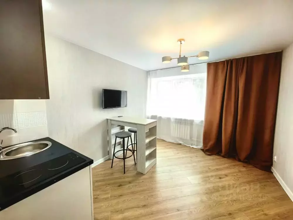 Студия Омская область, Омск Городок Нефтяников мкр, ул. 22 Апреля, 24 ... - Фото 1