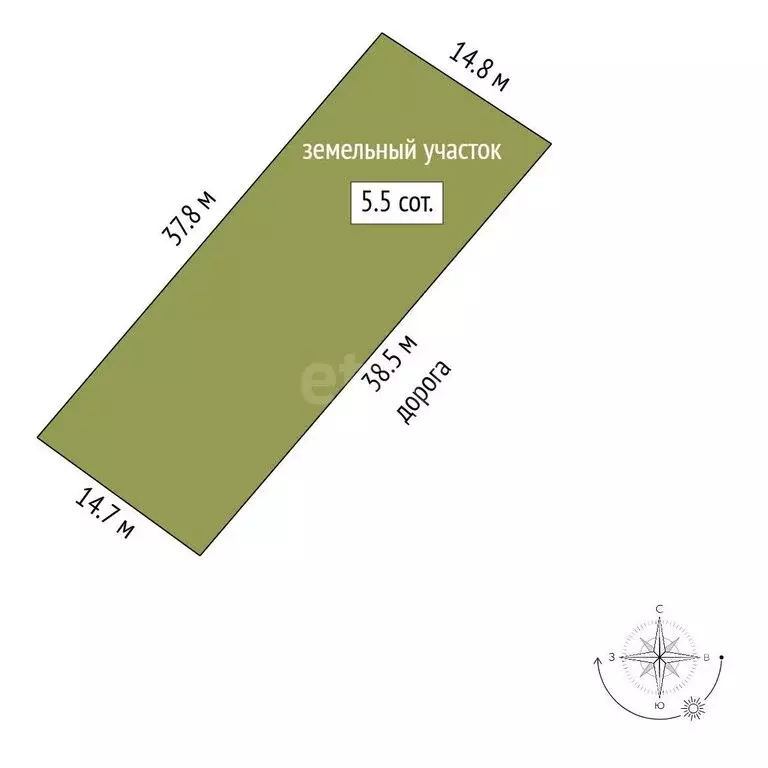 Дом в Омск, территория СОСН Сибзаводовец (60 м) - Фото 1