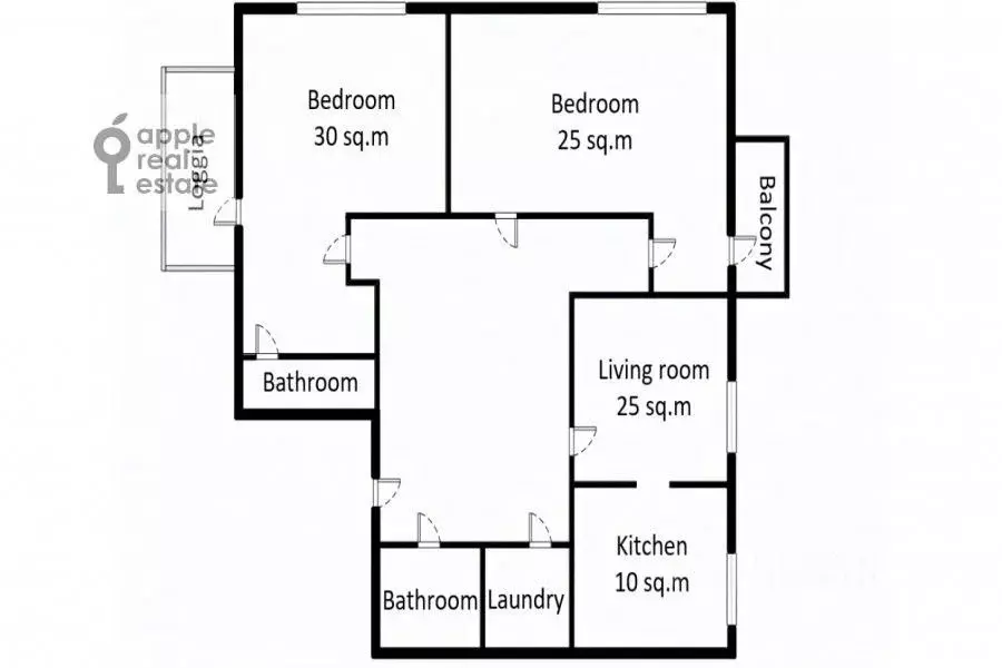 3-к кв. Москва Новосущевская ул., 15 (130.0 м) - Фото 2
