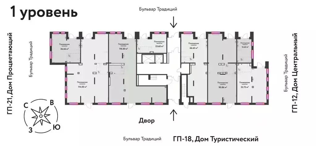 Торговая площадь в Тюменская область, Тюмень ул. Андрея Кореневского, ... - Фото 2