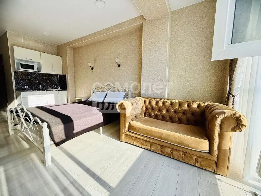Студия Краснодарский край, Анапа проезд Голубые Дали, 9 (28.0 м) - Фото 1